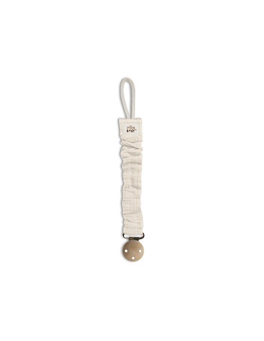 Pacifier holder of gauze tissue  sand